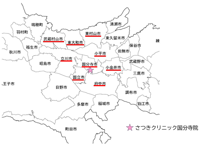 訪問範囲は個別にご相談に応じます